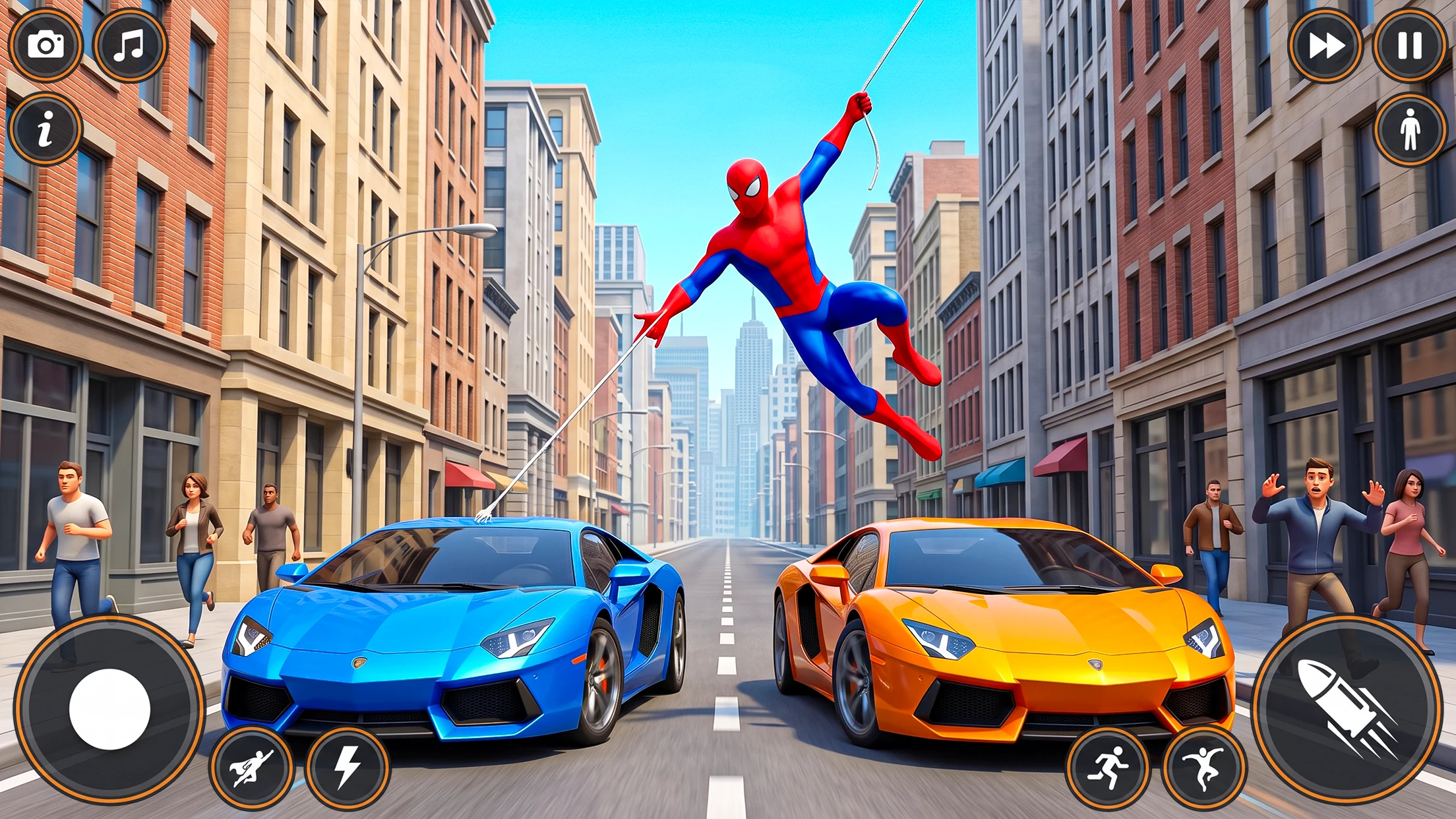 Super Rope Hero Battle 3D screenshot