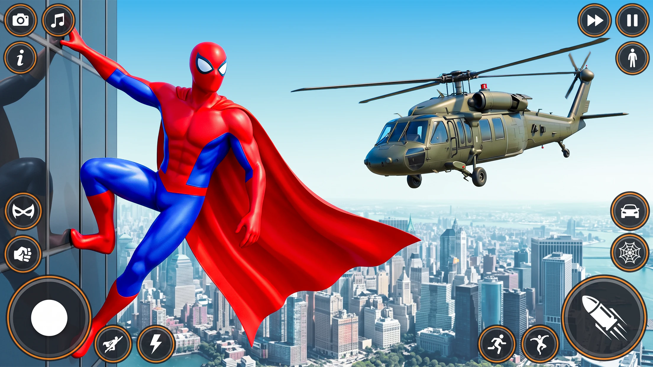 Super Rope Hero Battle 3D screenshot