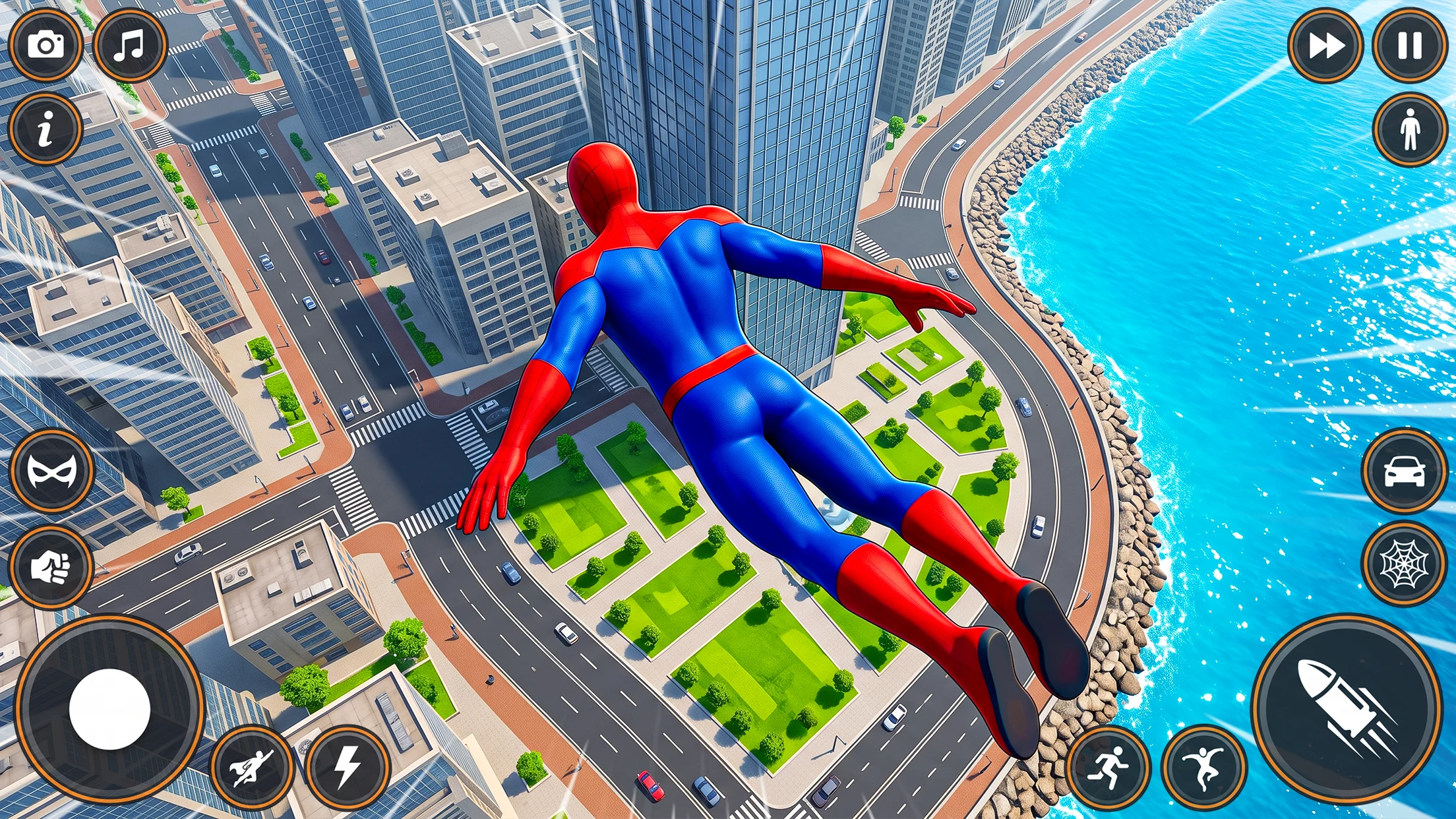 Super Rope Hero Battle 3D screenshot