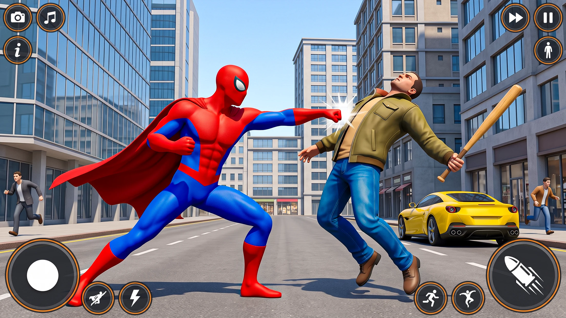 Super Rope Hero Battle 3D screenshot
